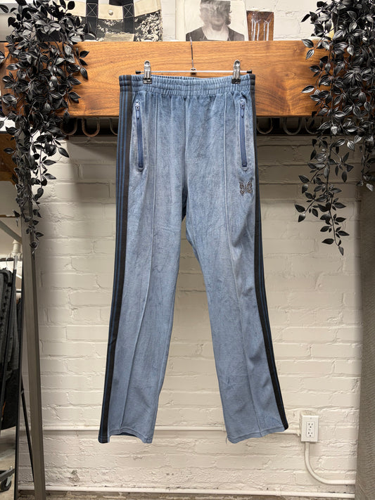 Needles Velour Blue/Purple Striped Track Pants