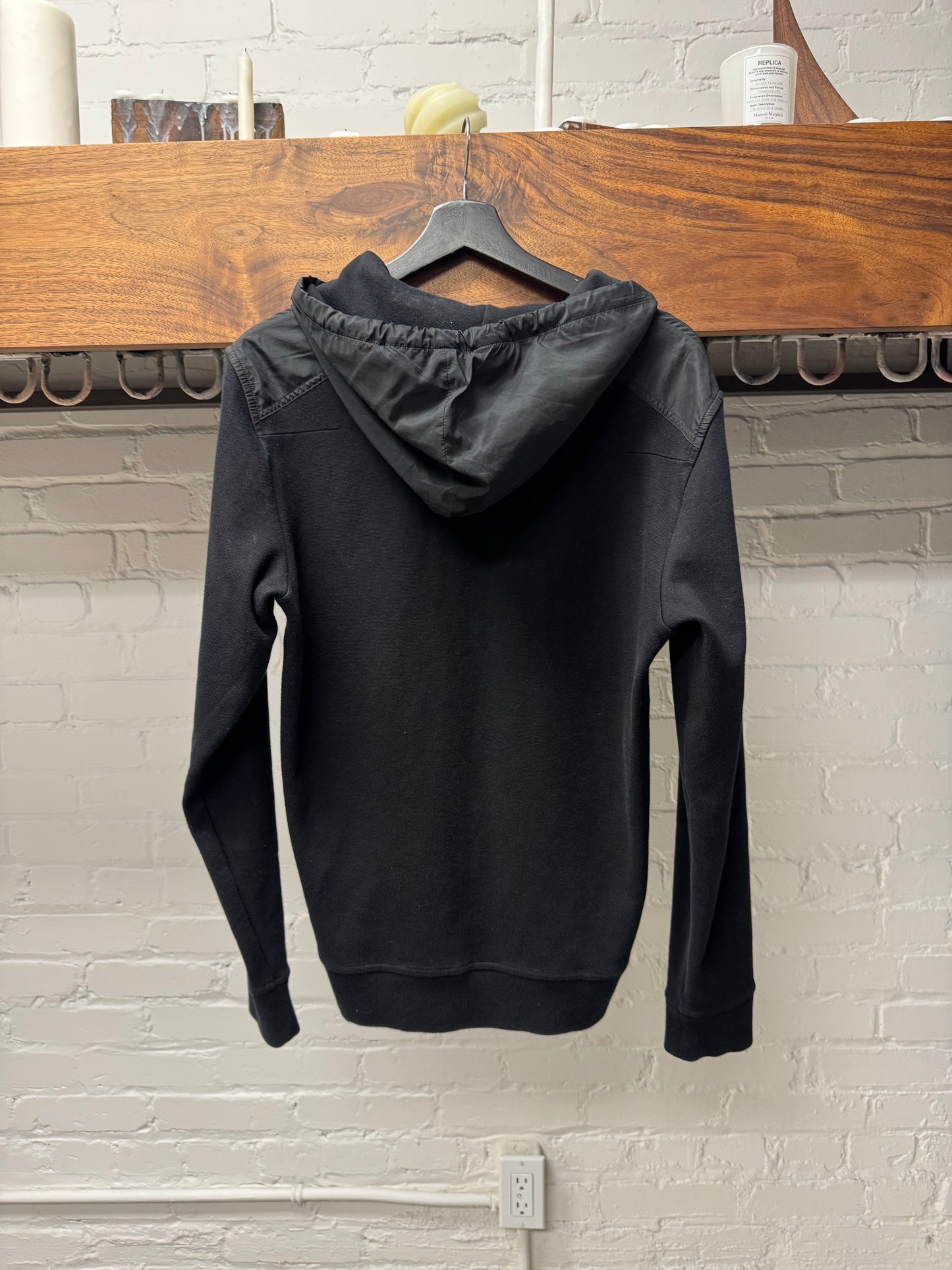 SS2007 Dior Homme Nylon ‘Shell Top’ Hybrid Hoodie