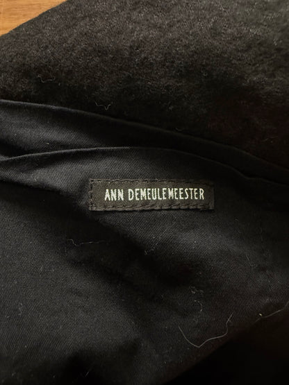 Ann Demeulemeester Black Crossbody Sling Messenger Bag