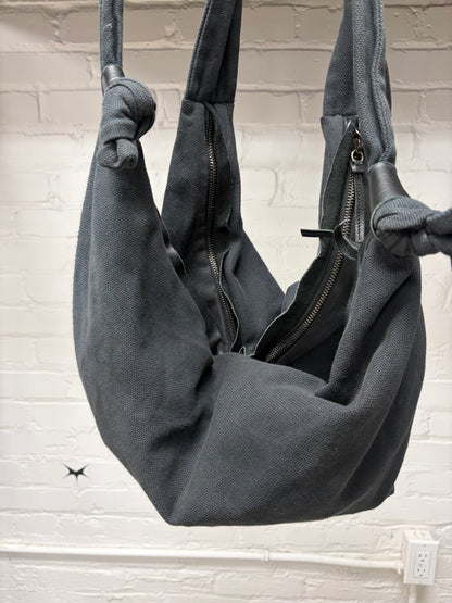 Silent by Damir Doma Black Canvas Sling Bag