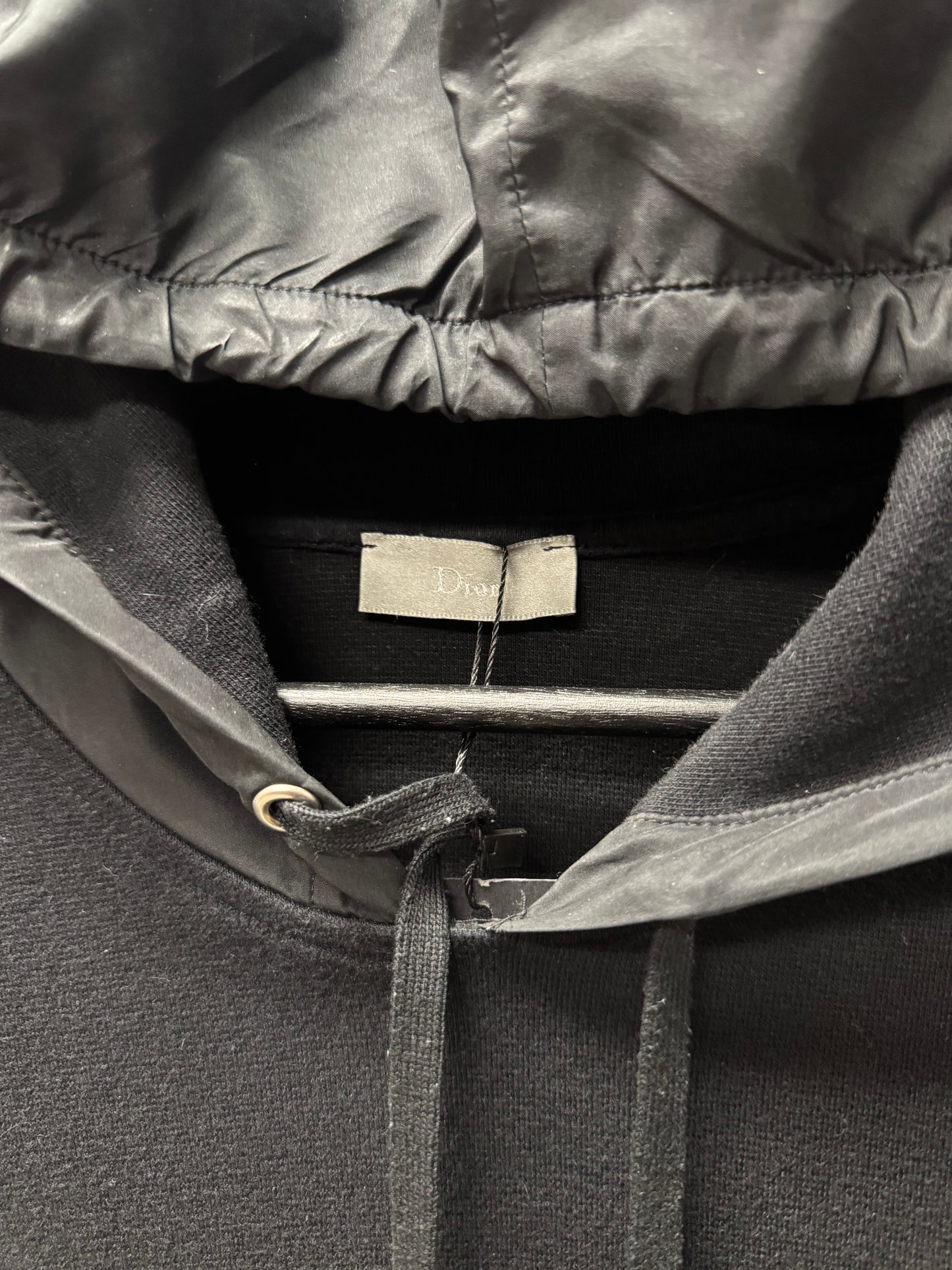 SS2007 Dior Homme Nylon ‘Shell Top’ Hybrid Hoodie