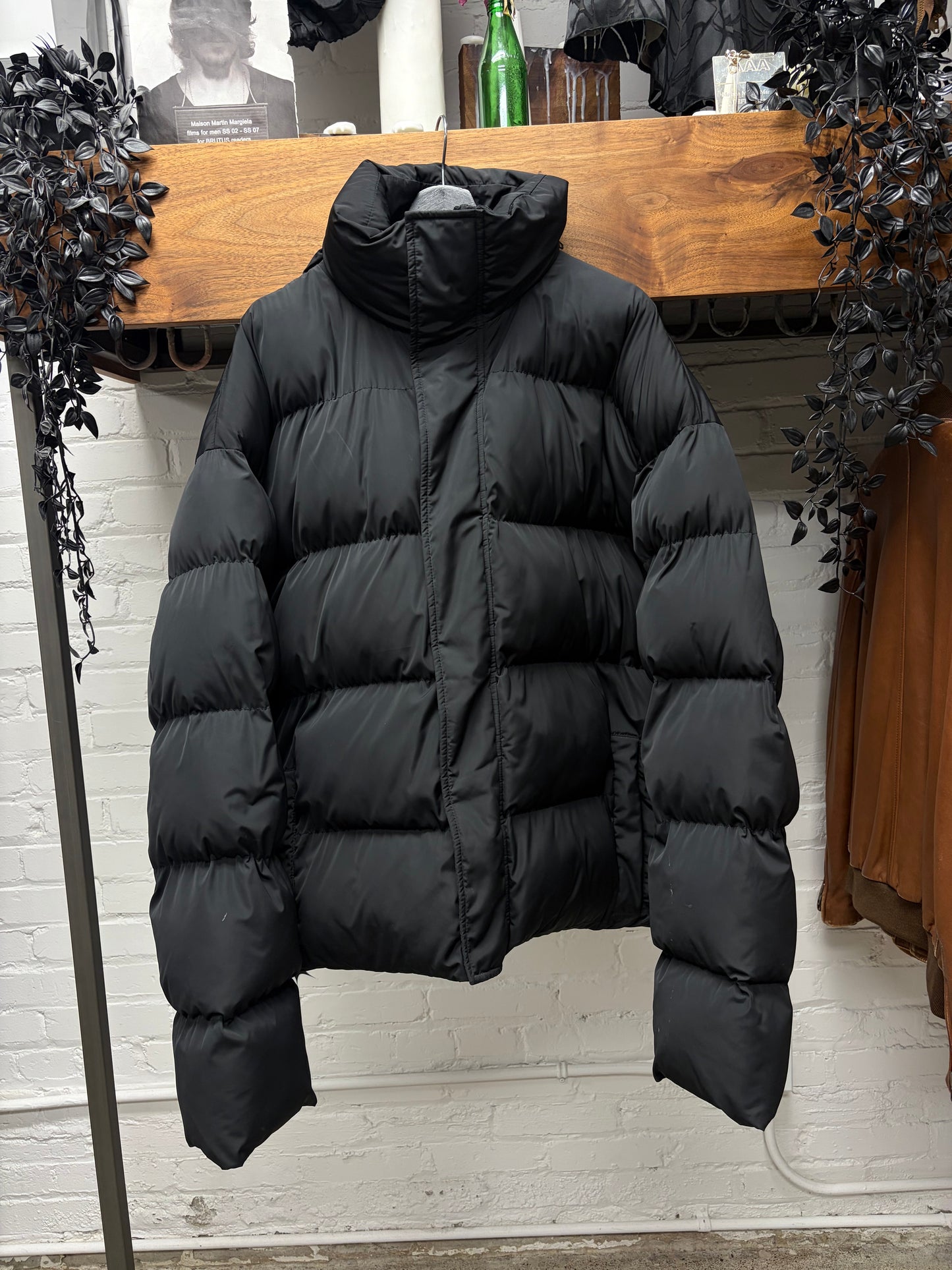 AW2024 Balenciaga ‘DIY Metal Logo’ Oversized Down Fill Puffer Jacket