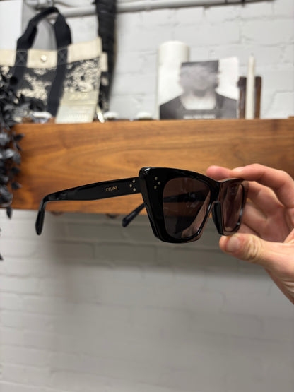 Celine ‘CL401871’ Black Tinted ‘Cat Eye’ Shape Sunglasses