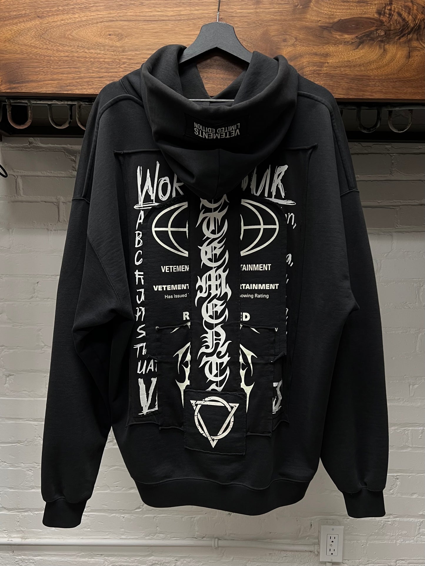 Vetements 'Heavy Metal' Limited Edition Pullover Hoodie