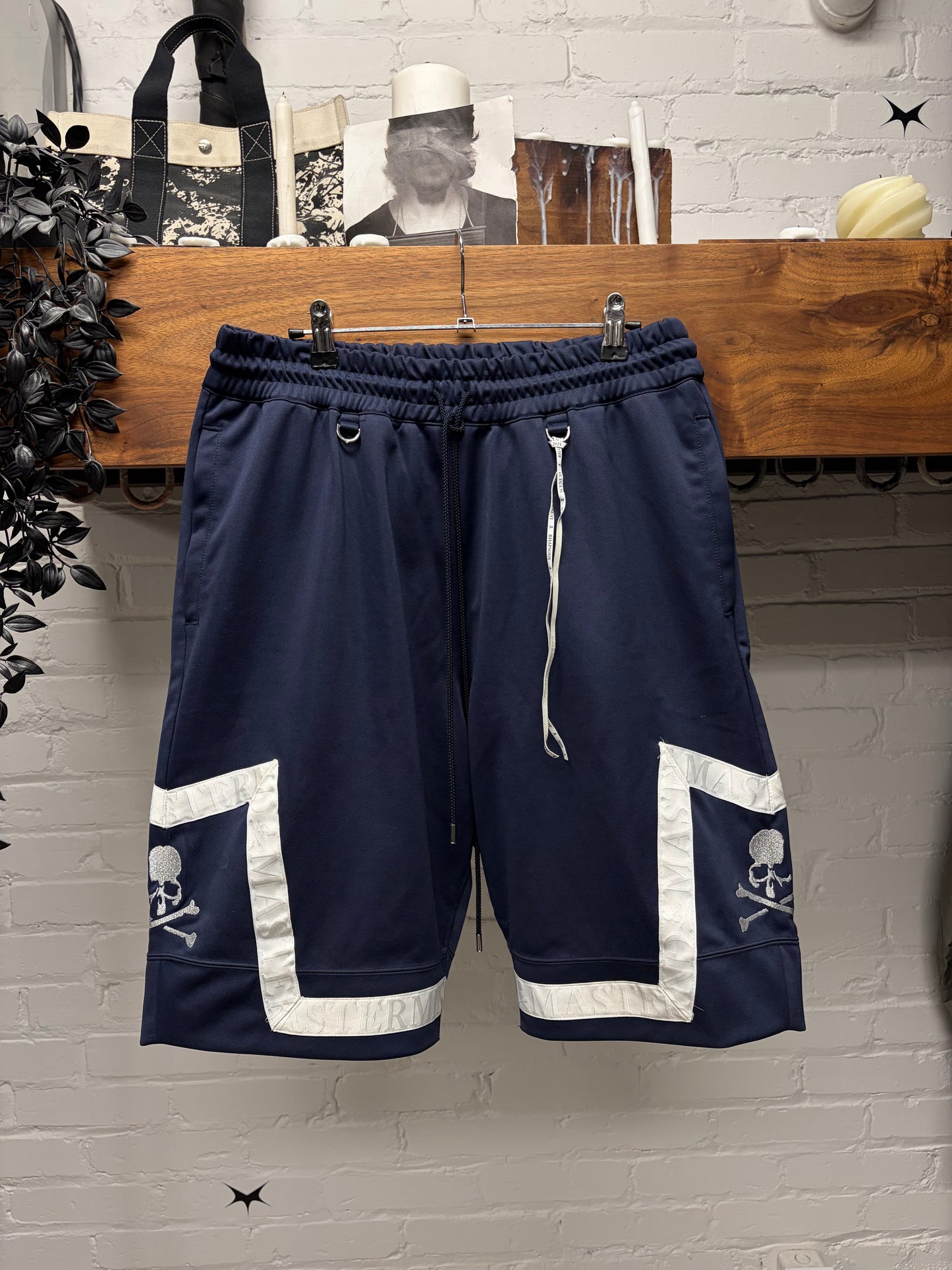 Mastermind ‘Skull & Bones’ Soccer Shorts