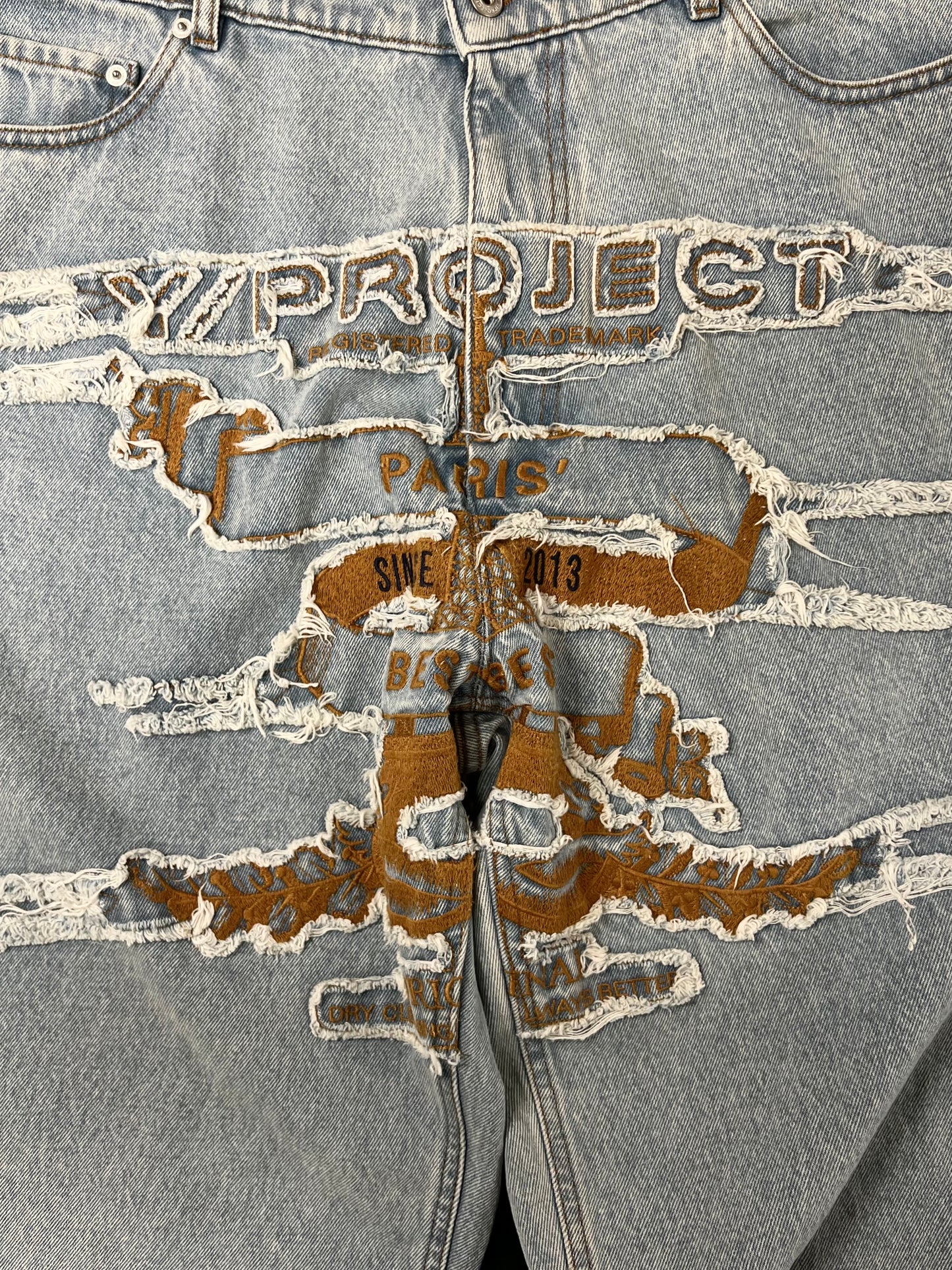 Y-Project ‘Evergreen Paris’ Wide Leg Denim