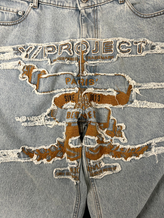 Y-Project ‘Evergreen Paris’ Wide Leg Denim