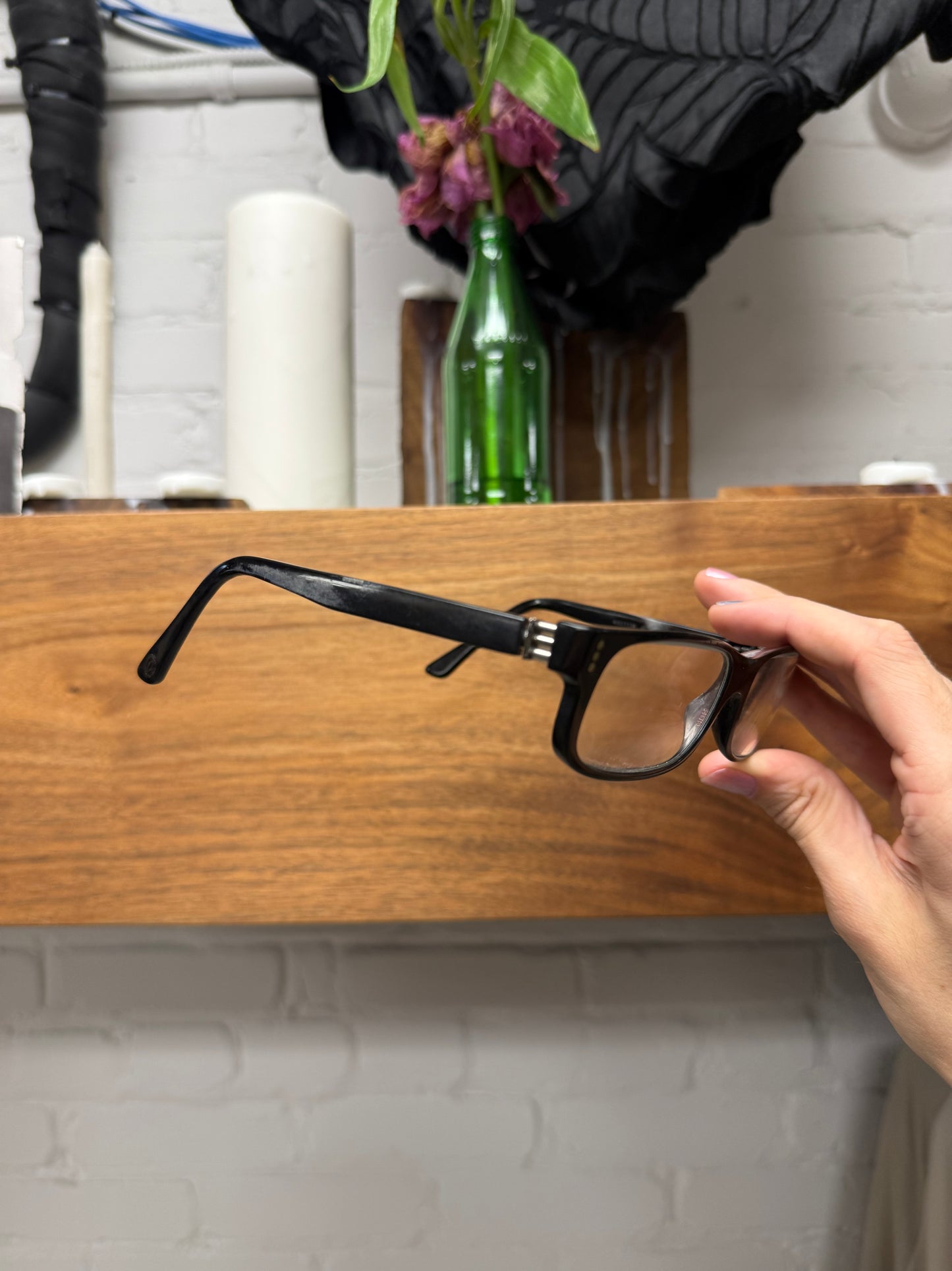 Cartier Black Rectangular Shape Prescription Glasses
