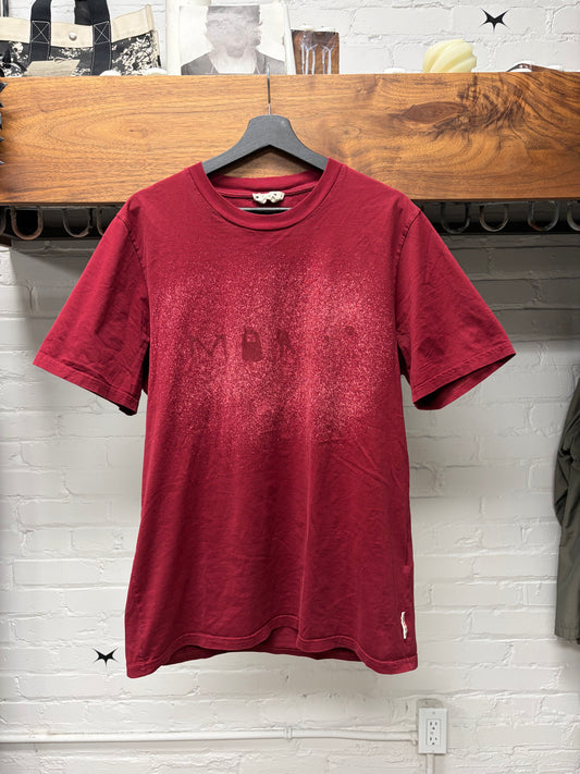 Marni Red Splattered Logo Graphic T-Shirt