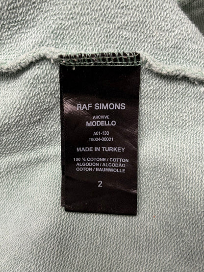 Raf Simons Archive Redux ‘Nebraska’ Mint Crewneck Sweatshirt