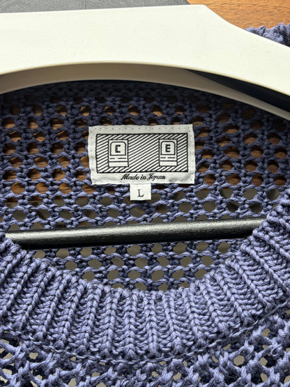 Cav Empt ‘Side Rib’ Loose Net Knit Sweater