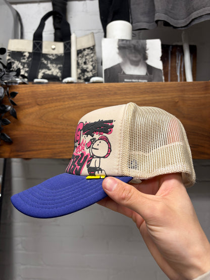 Kapital Kountry Purple/Tan Trucker Hat