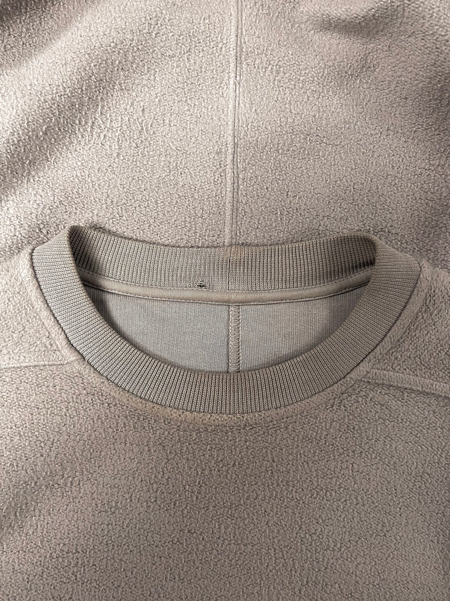 Rick Owens ‘Dust’ Reverse Cotton Sweatshirt