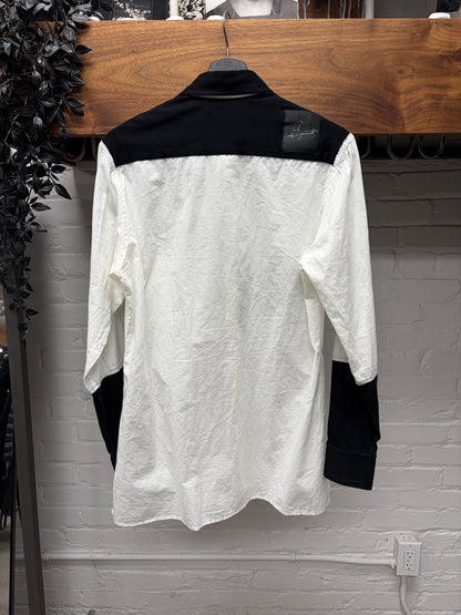 SS2016 Yohji Yamamoto Pour Homme ‘Sketched Dog’ Button Up Shirt