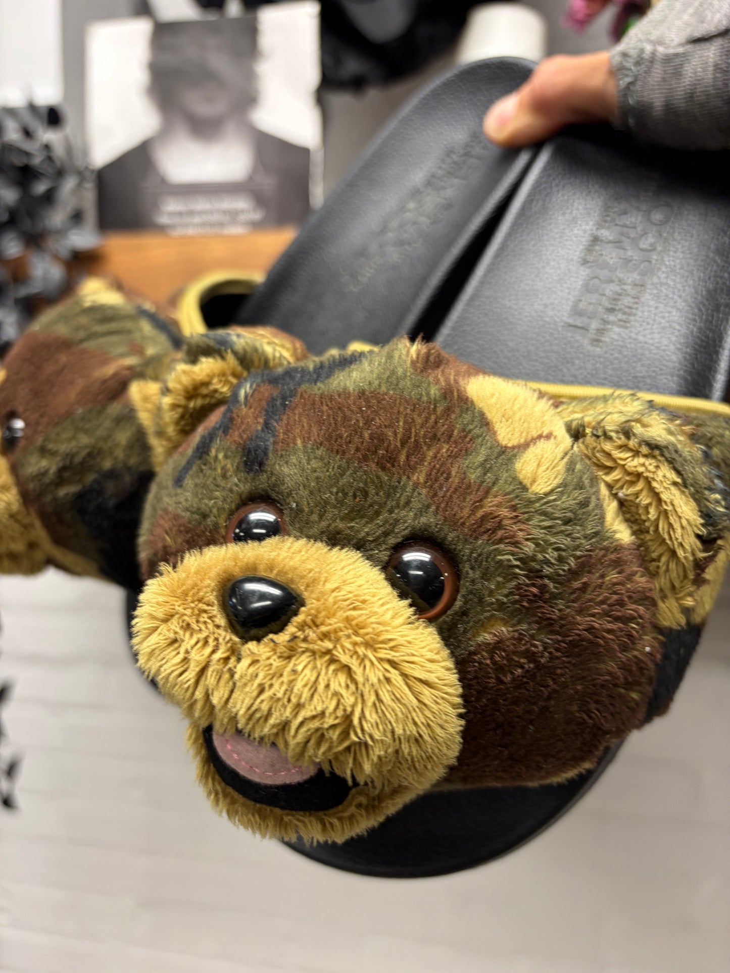 Jeremy Scott x ‘Camo Bear’ Slides