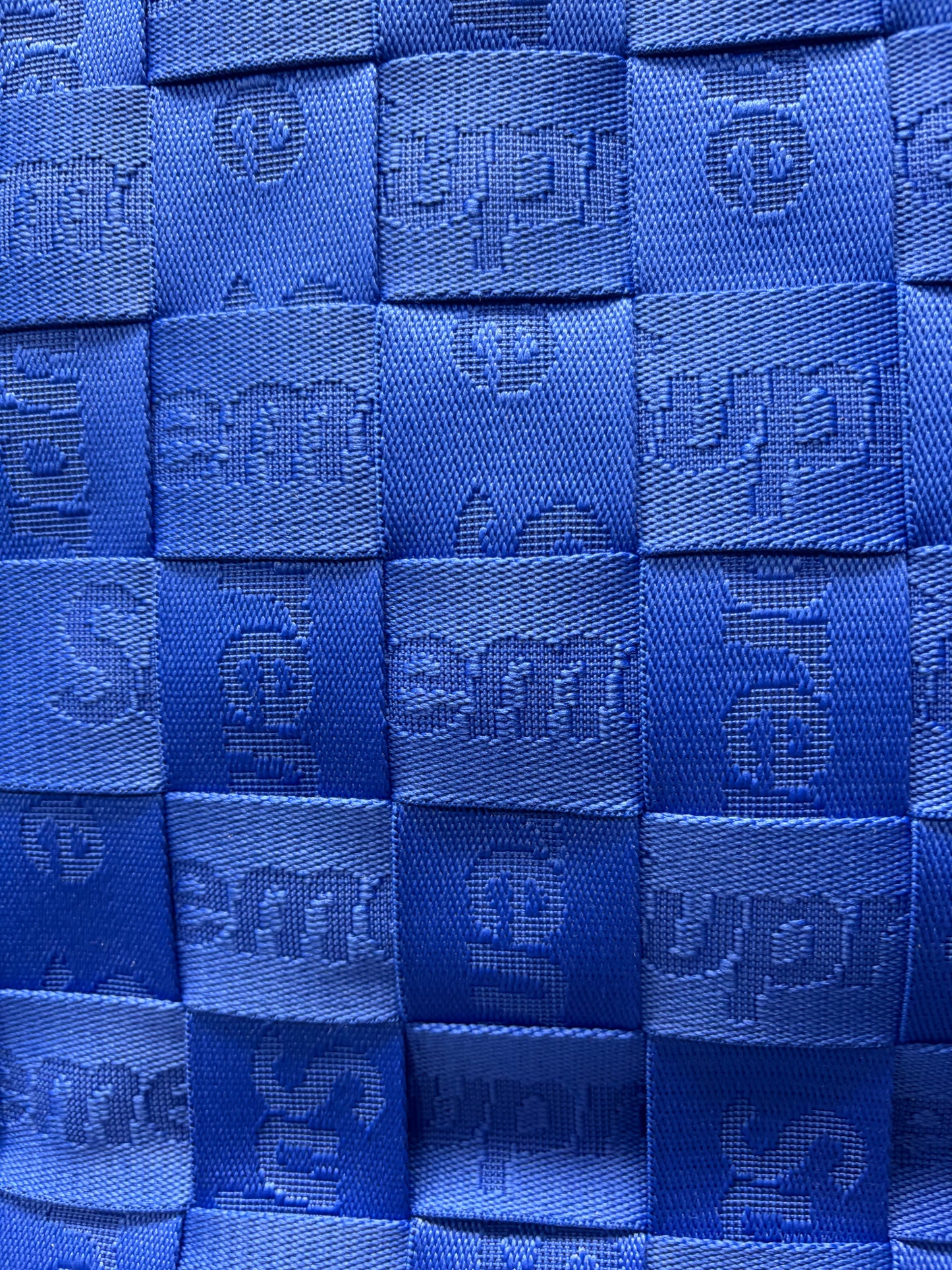 SS2024 Supreme Royal Blue ‘Woven’ Tote Bag