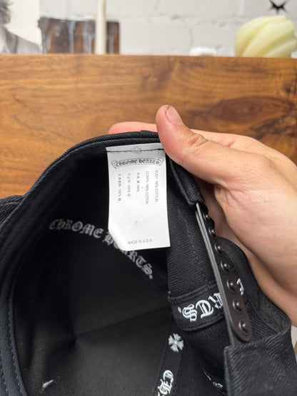 Chrome Hearts ‘RS3’ Triple Cross Black Trucker Hat