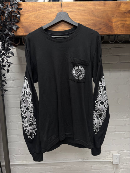 Chrome Hearts Las Vegas Store Exclusive Horseshoe Logo Long Sleeve Shirt