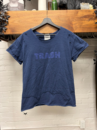 SS2015 Takahiro Miyashita the Soloist x Tangtang ‘Trash’ Reconstructed Blue T-Shirt