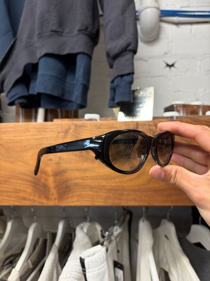 Our Legacy ‘Unwound’ Black Oval Shape Sunglasses