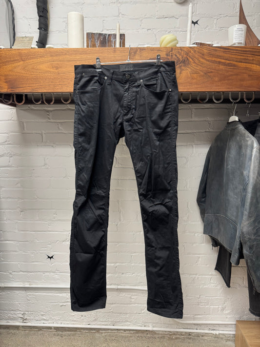 Acne Studios ‘Max Satin Black’ Skinny Denim
