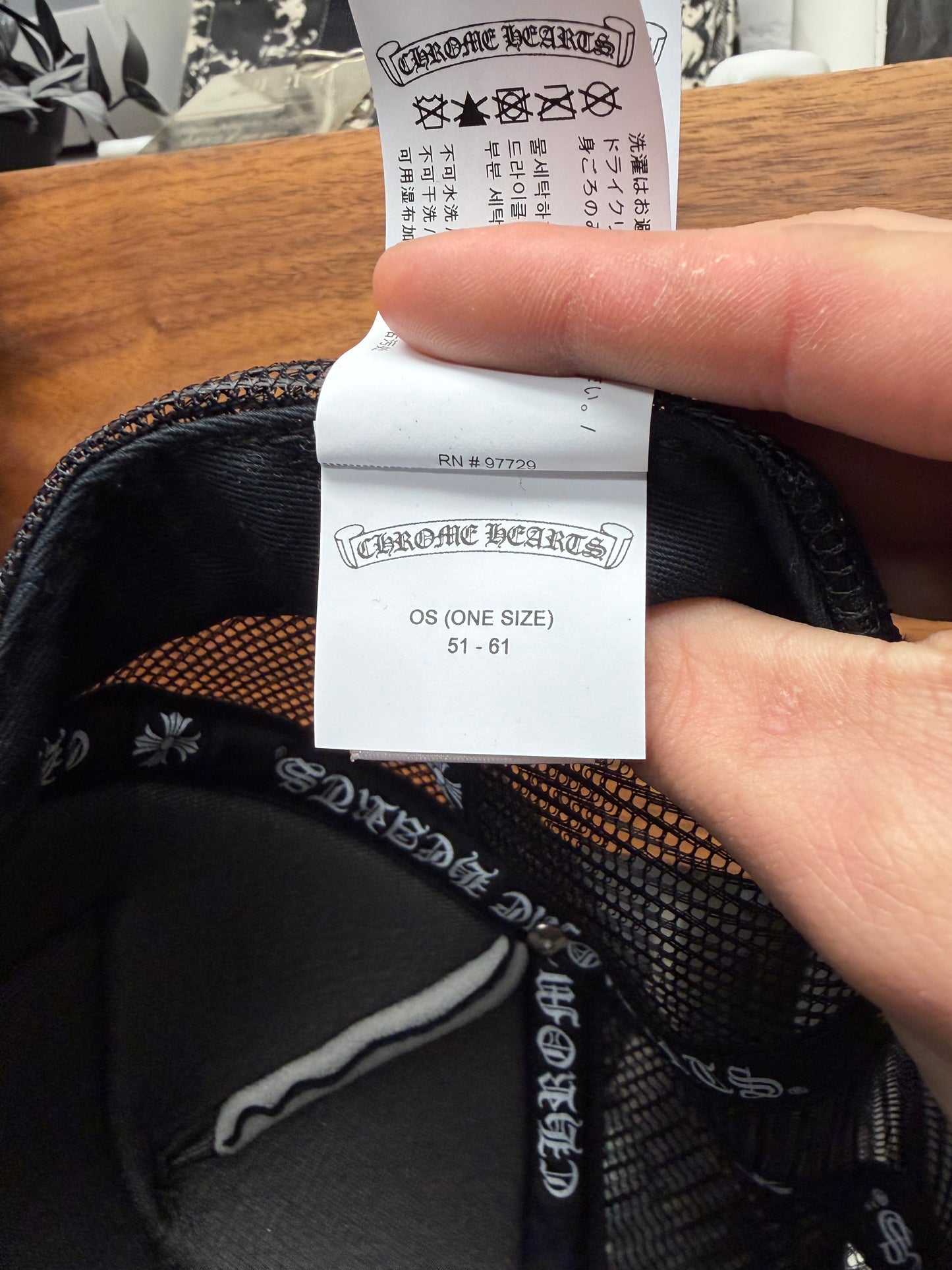 Chrome Hearts ‘Malibu’ Store Exclusive CH Patch Logo Black Trucker Hat