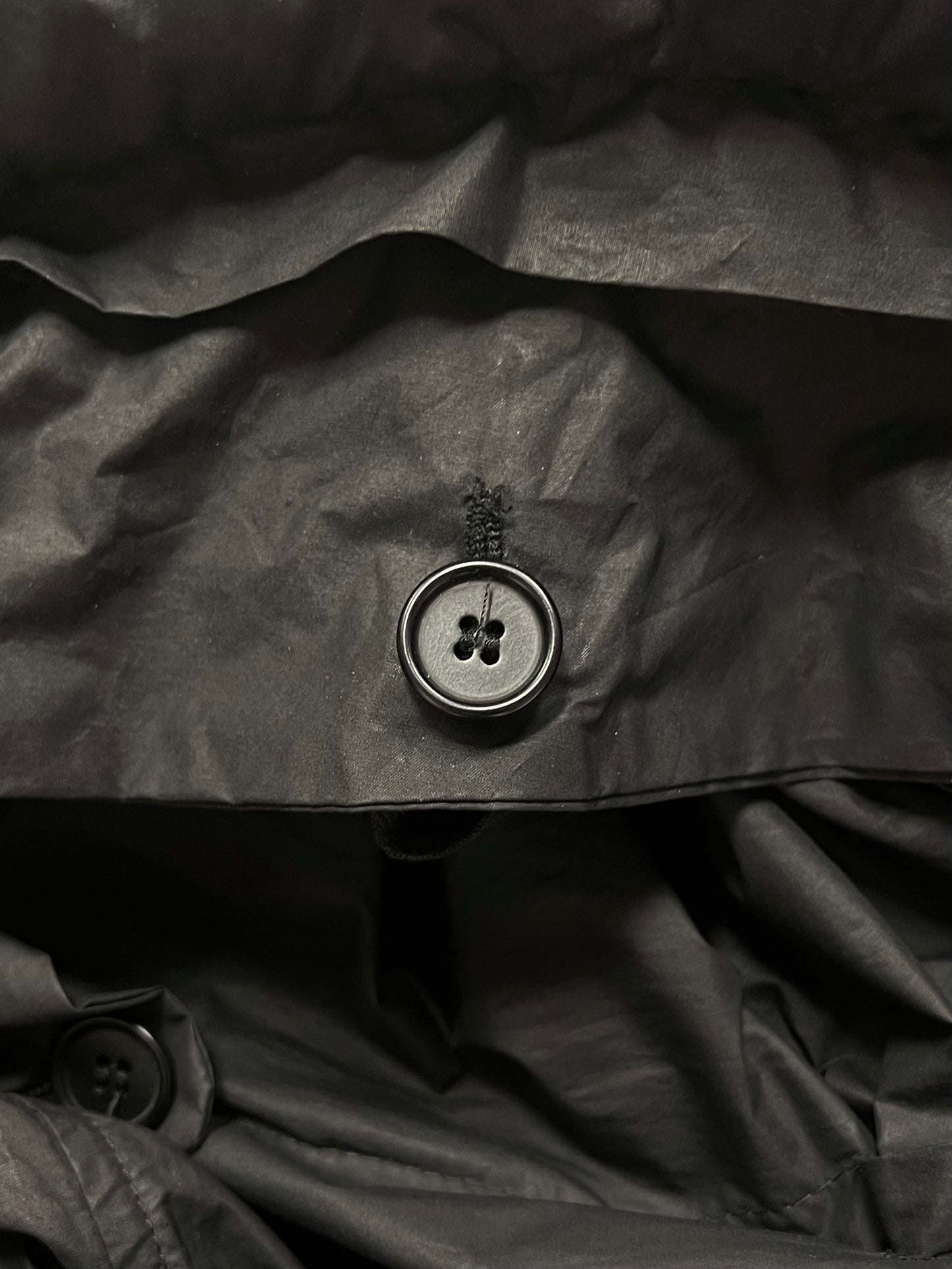 AW99 Helmut Lang ‘Neck Pillow’ Black Jacket