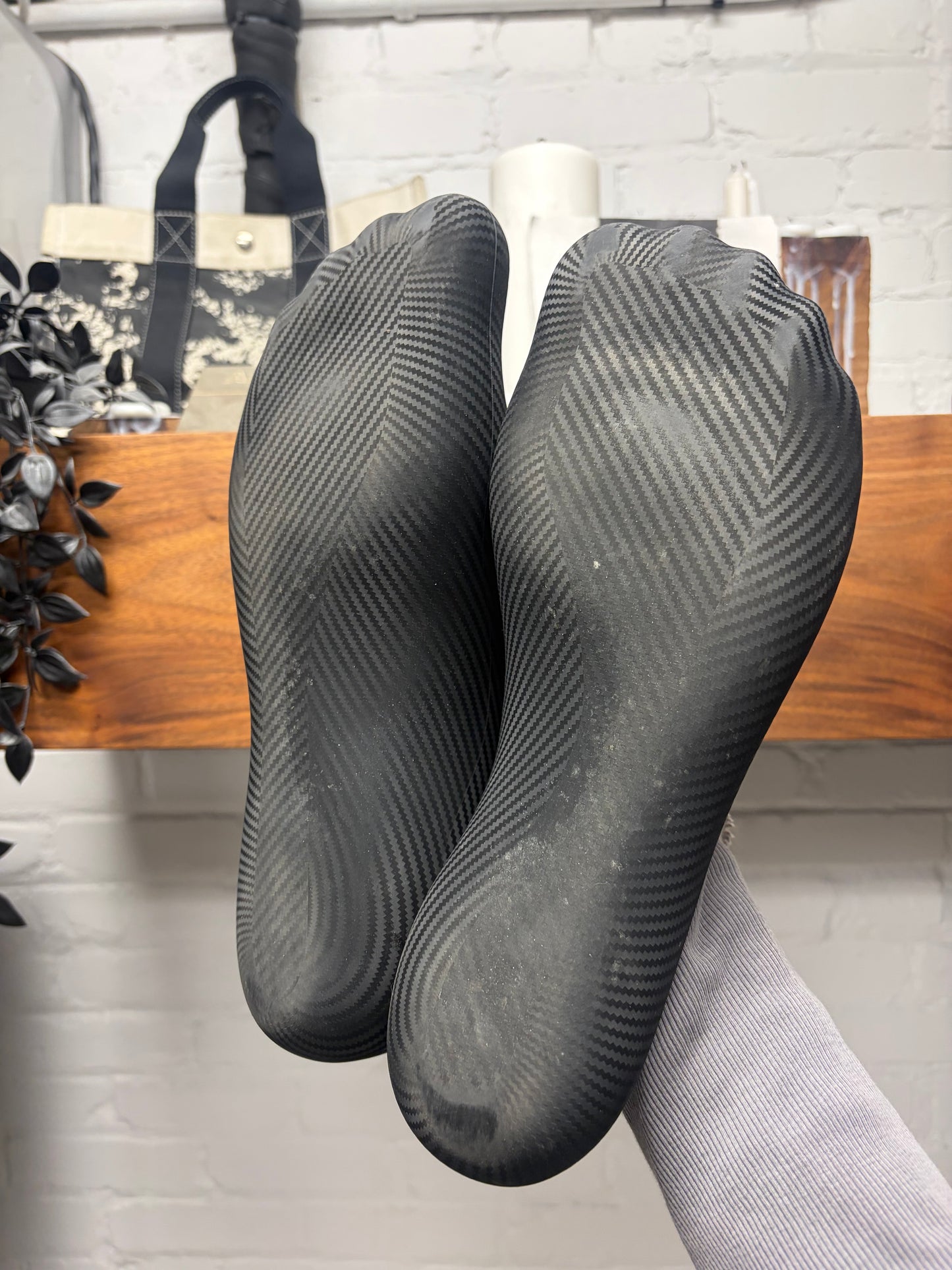 SS2022 Balenciaga ‘Ultra Flat’ Black Carbon Toe Shape Shoes