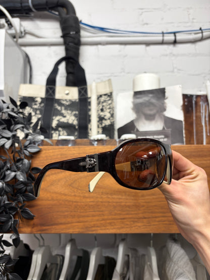 Chrome Hearts ‘Hung’ 925 Silver Dagger Aviator Sunglasses