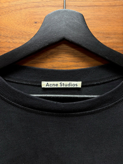 Acne Studios ‘Stockholm Logo’ Black Oversized T-Shirt
