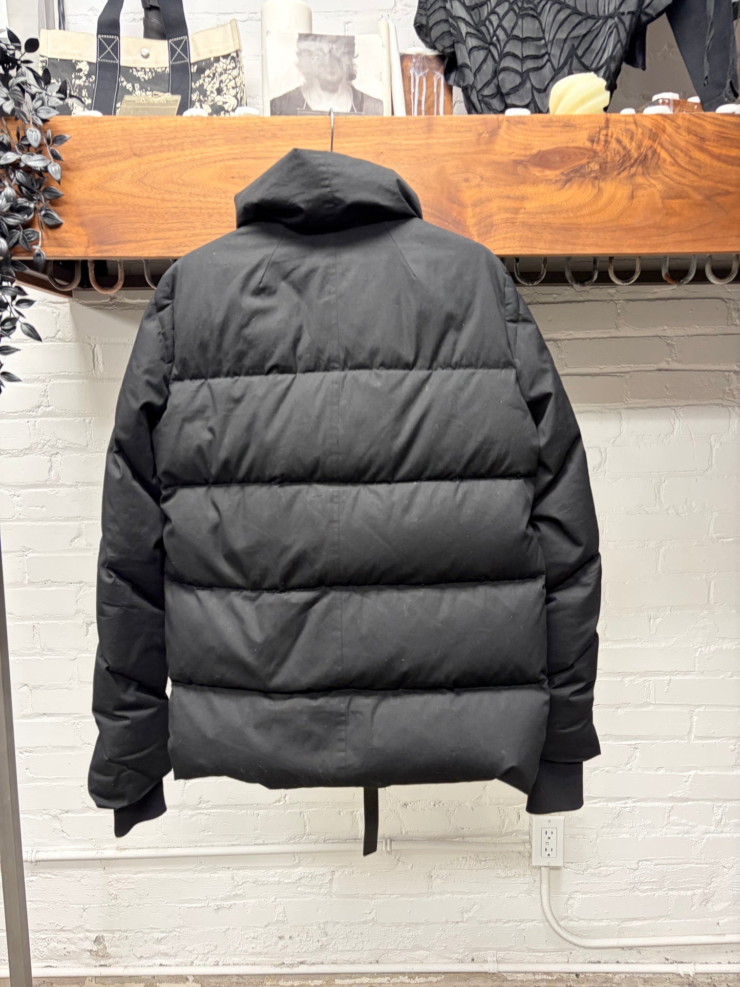 AW2018 Rick Owens ‘Dustolator’ Mainline Leather Bondage Strap Down Jacket
