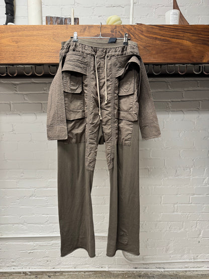 AW2007 Rick Owens ‘Exploder’ Creatch Dust Cargo Pants