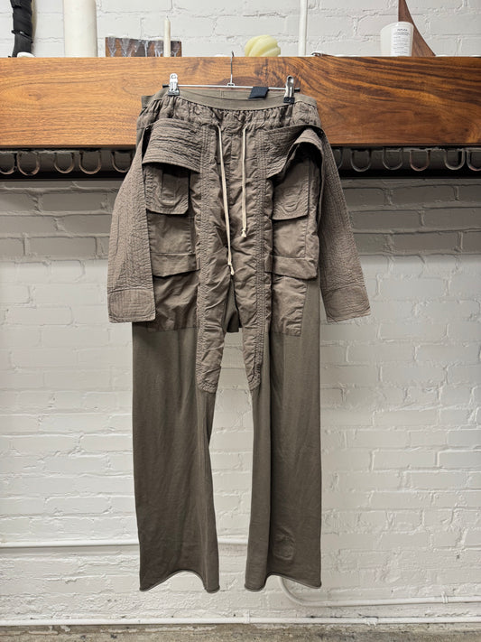 AW2007 Rick Owens ‘Exploder’ Creatch Dust Cargo Pants