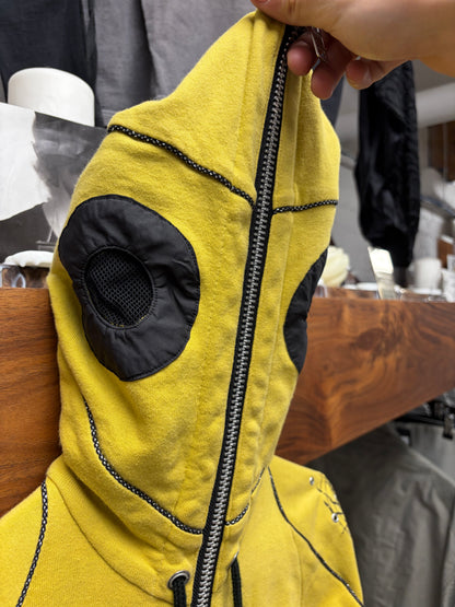 L.G.B. ‘Spider’ Black/Yellow Boxing Zip-Up Hoodie