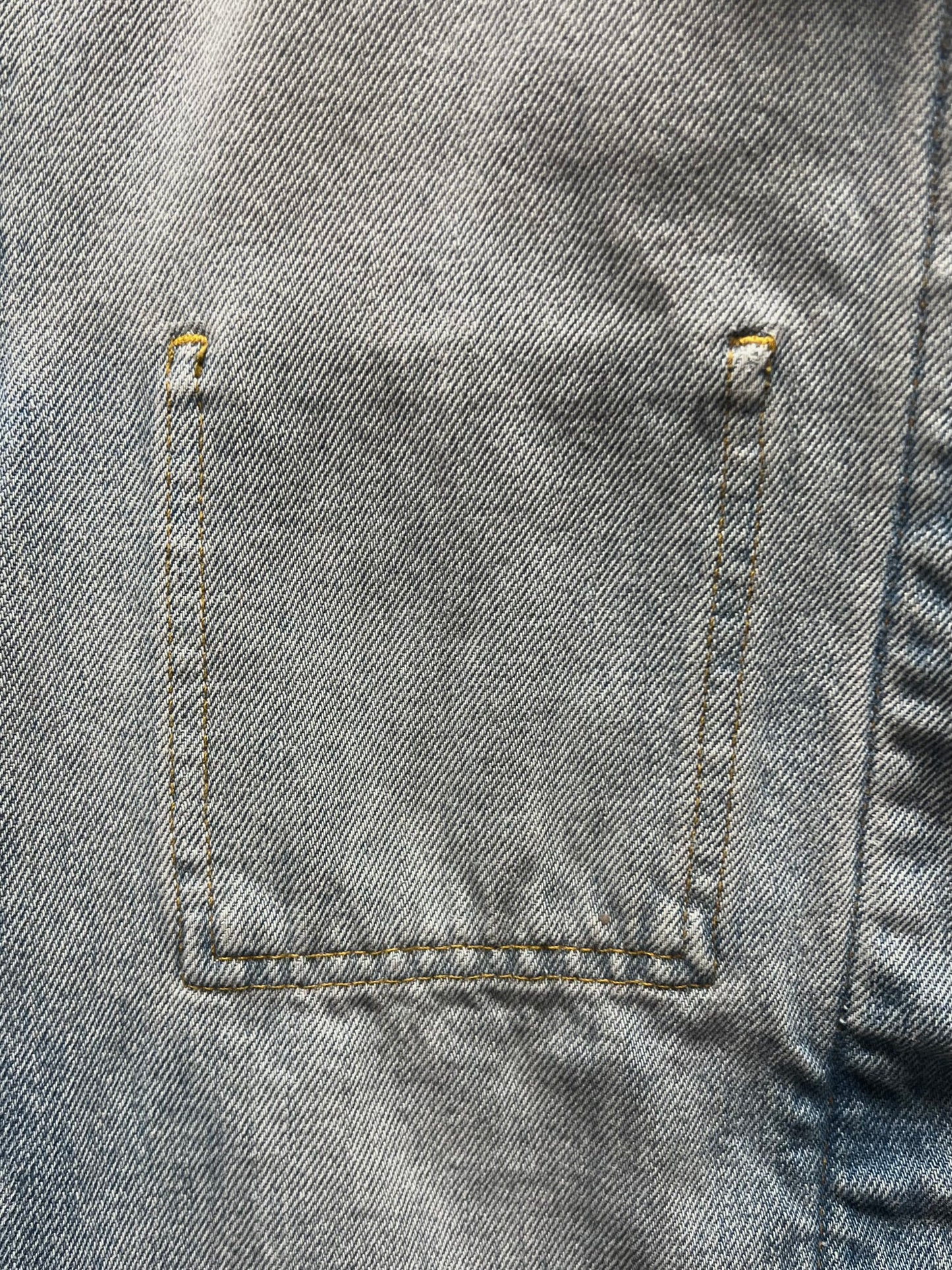 SS04 Helmut Lang Hand Painted ‘Finger Lakes’ Denim Jacket
