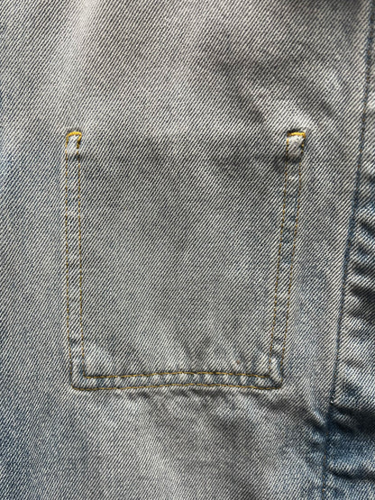 SS04 Helmut Lang Hand Painted ‘Finger Lakes’ Denim Jacket