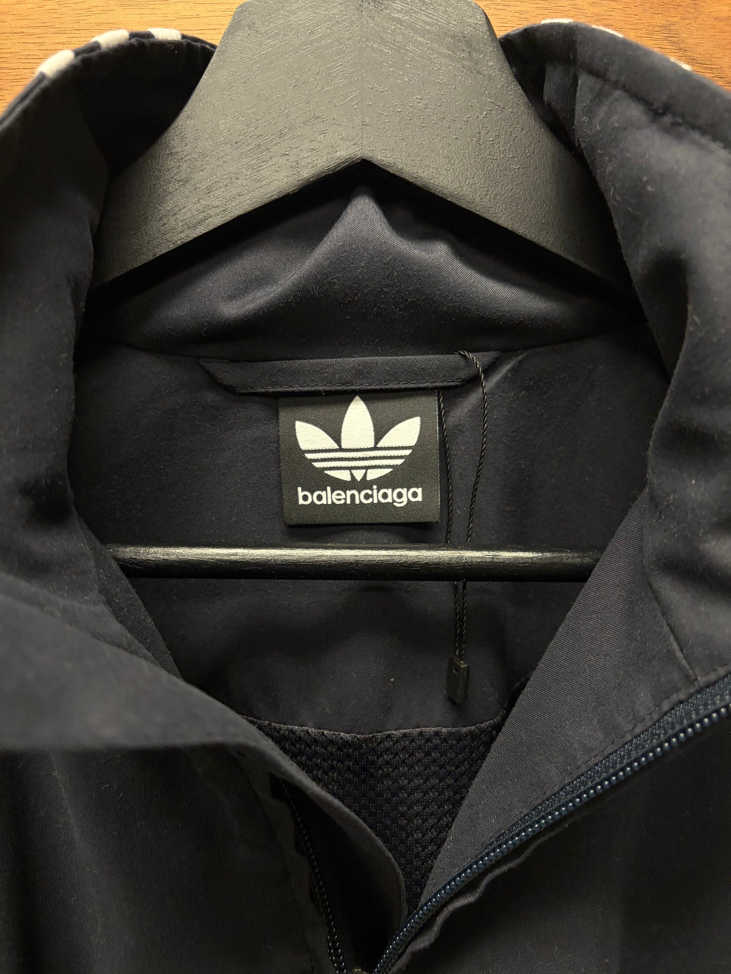 SS2023 Balenciaga x Adidas Striped Windbreaker Track-Jacket