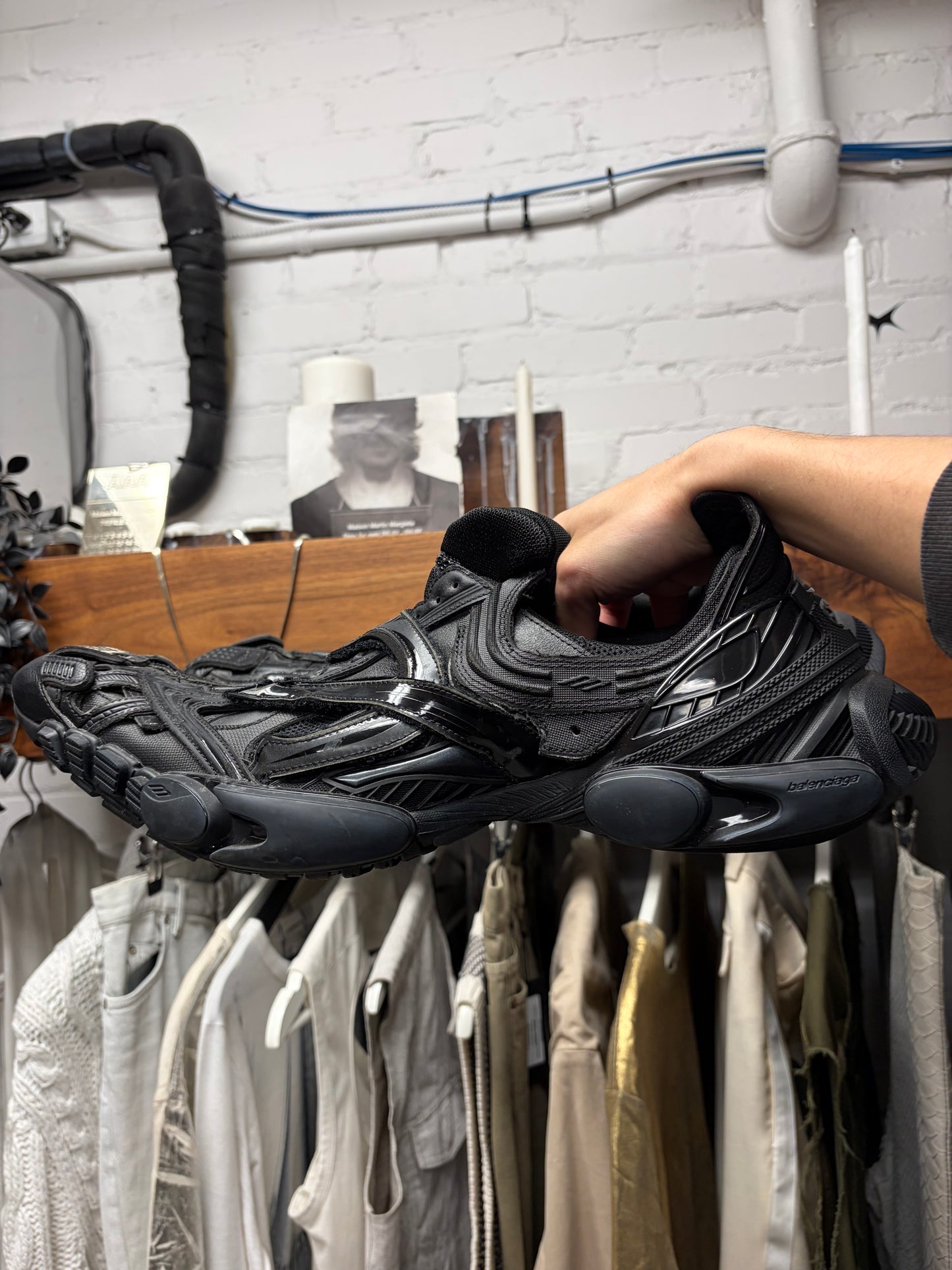 2025 Balenciaga ‘Reptile’ Black Low Top Sneakers