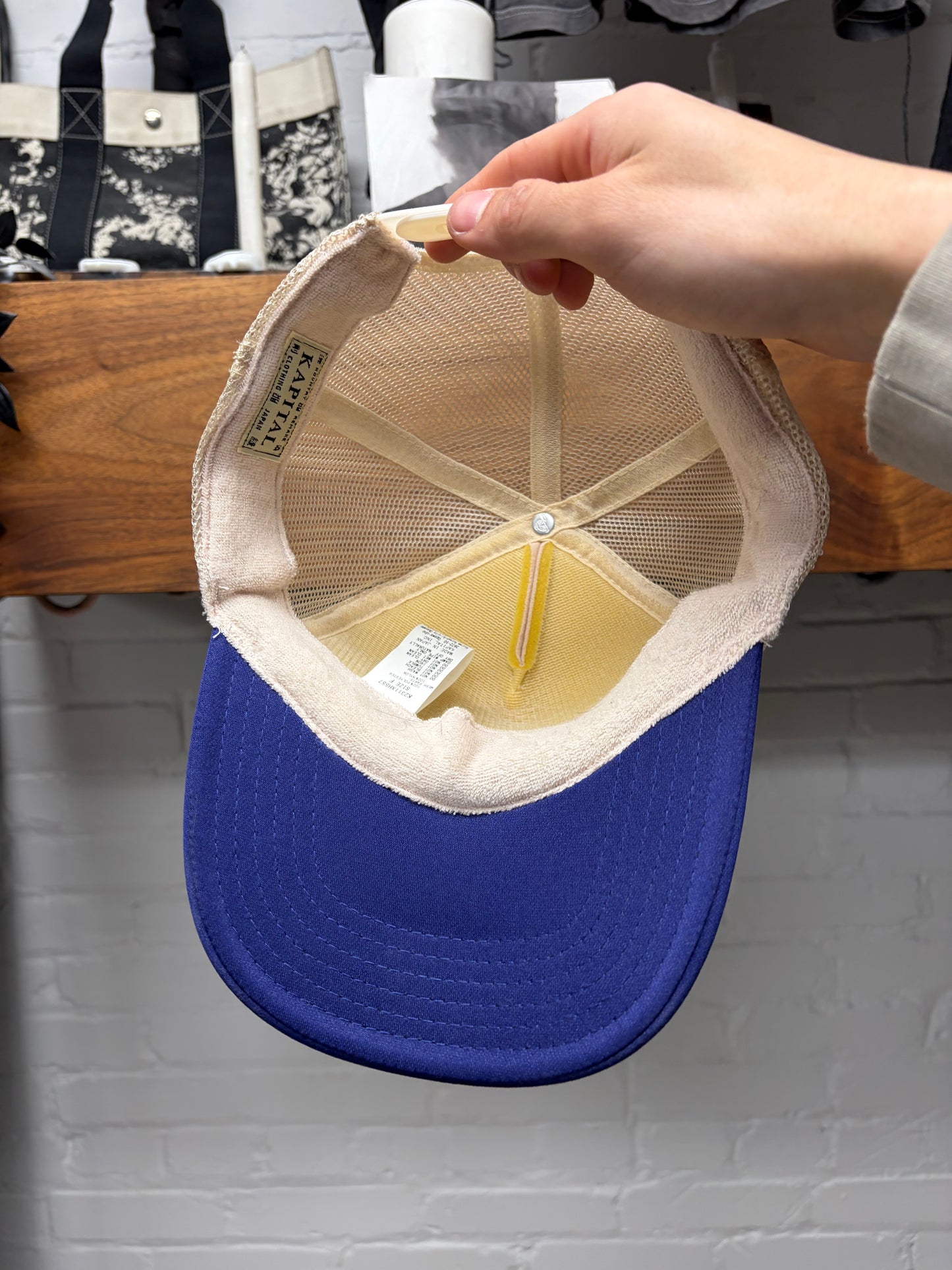 Kapital Kountry Purple/Tan Trucker Hat