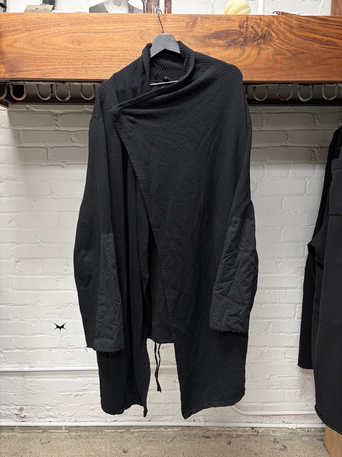 Silent by Damir Doma Black Caped Shawl