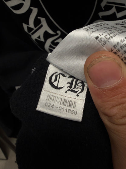 Chrome Hearts ‘Fuck You’ Horseshoe Logo Zip-Up Hoodie