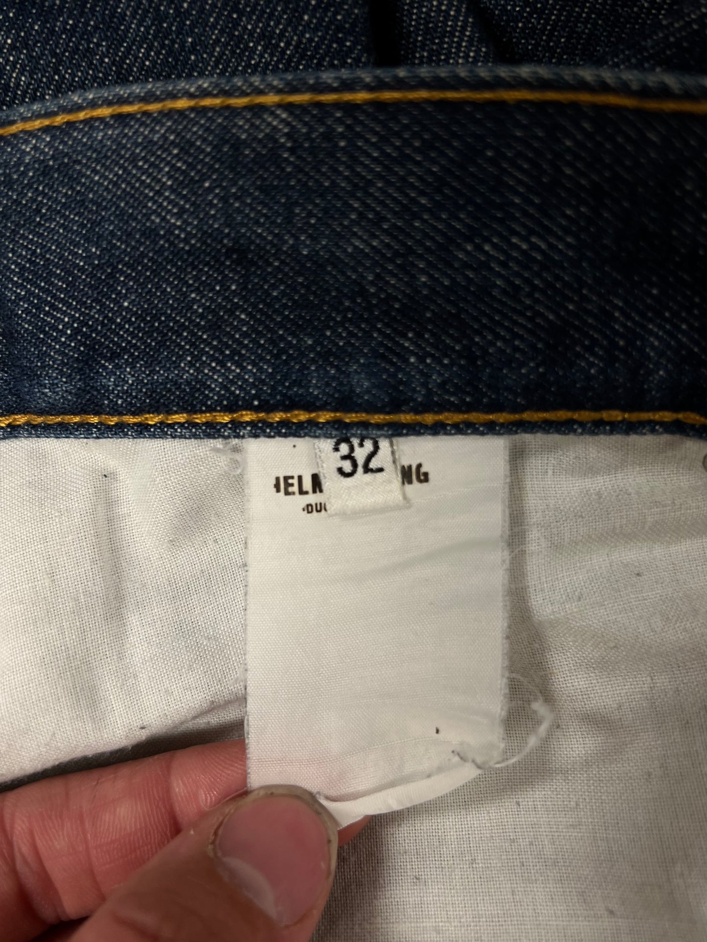 Vintage Helmut Lang Bootcut ‘Classic Raw Denim’