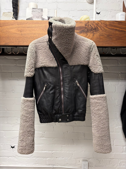 AW2020 Rick Owens ‘Performa’ Shearling/Leather ‘Keith’ Jacket