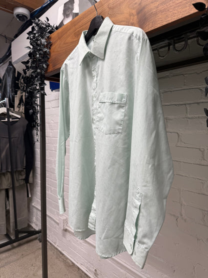 Givenchy Embroidered Pocket Logo Button Up Shirt