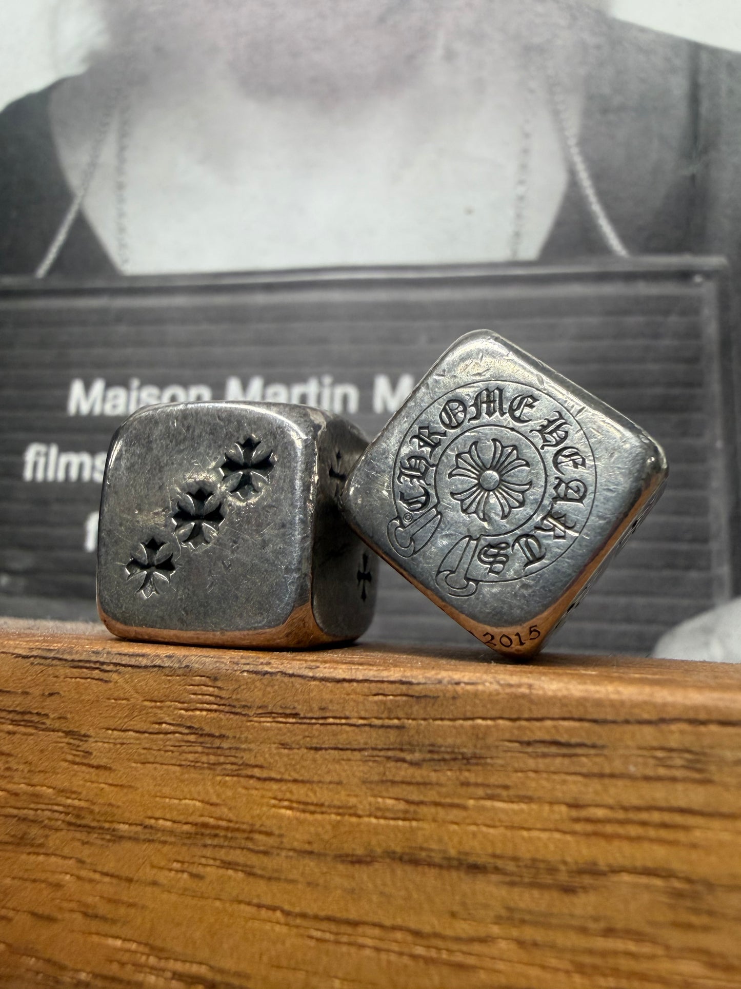Chrome Hearts .925 Silver Dice Set