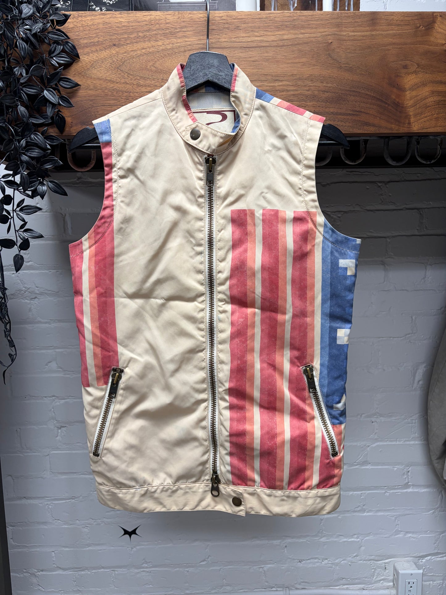 Beauty Beast Digital Flag Vest