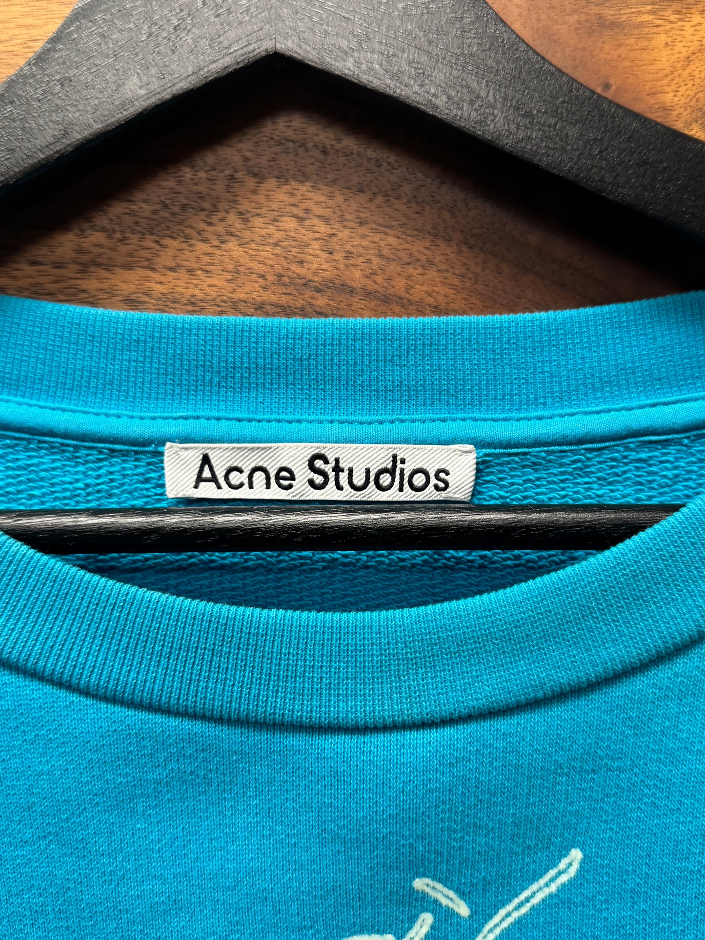 Acne Studios ‘Franz’ Blue Crewneck Sweatshirt