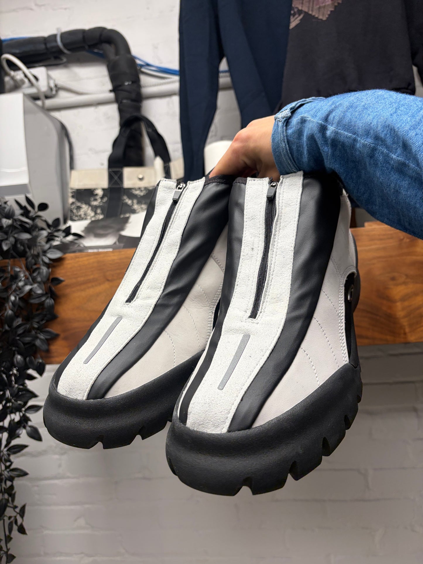 AW2025 Oakley x Piet ‘Hoof’ Black/White Sneakers