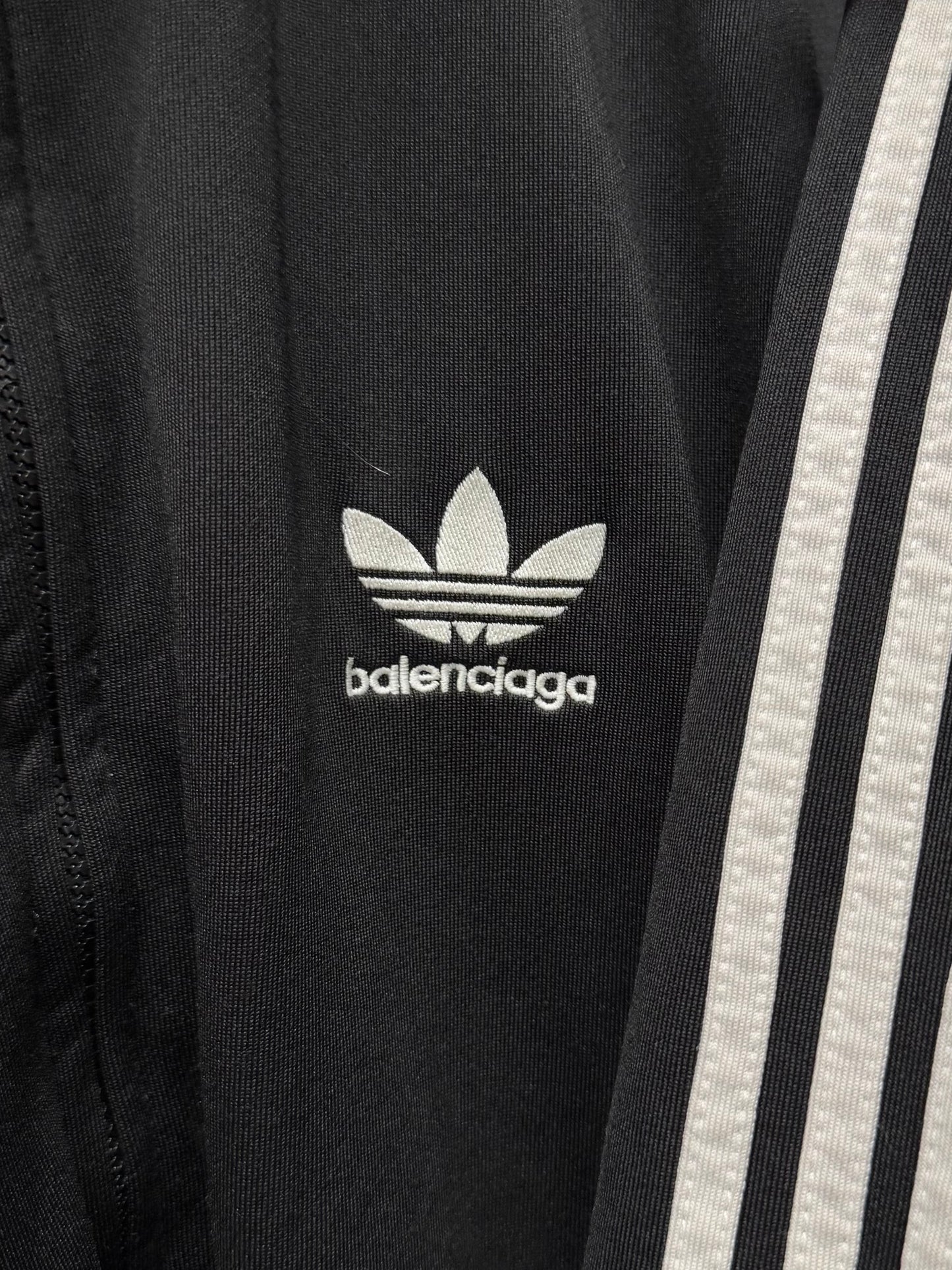 2022 Balenciaga x Adidas Heavyweight Striped Track Jacket