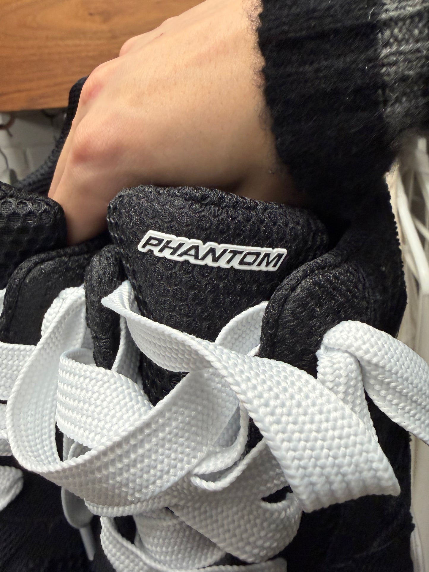 Balenciaga ‘Phantom’ Black/White Low Top Sneakers